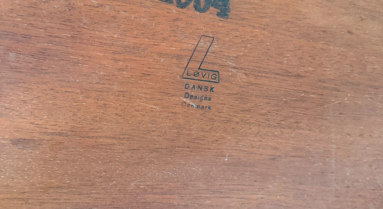 Mid-Century Modern Side Table by Peter Løvig Nielsen for Løvig Design, 1964